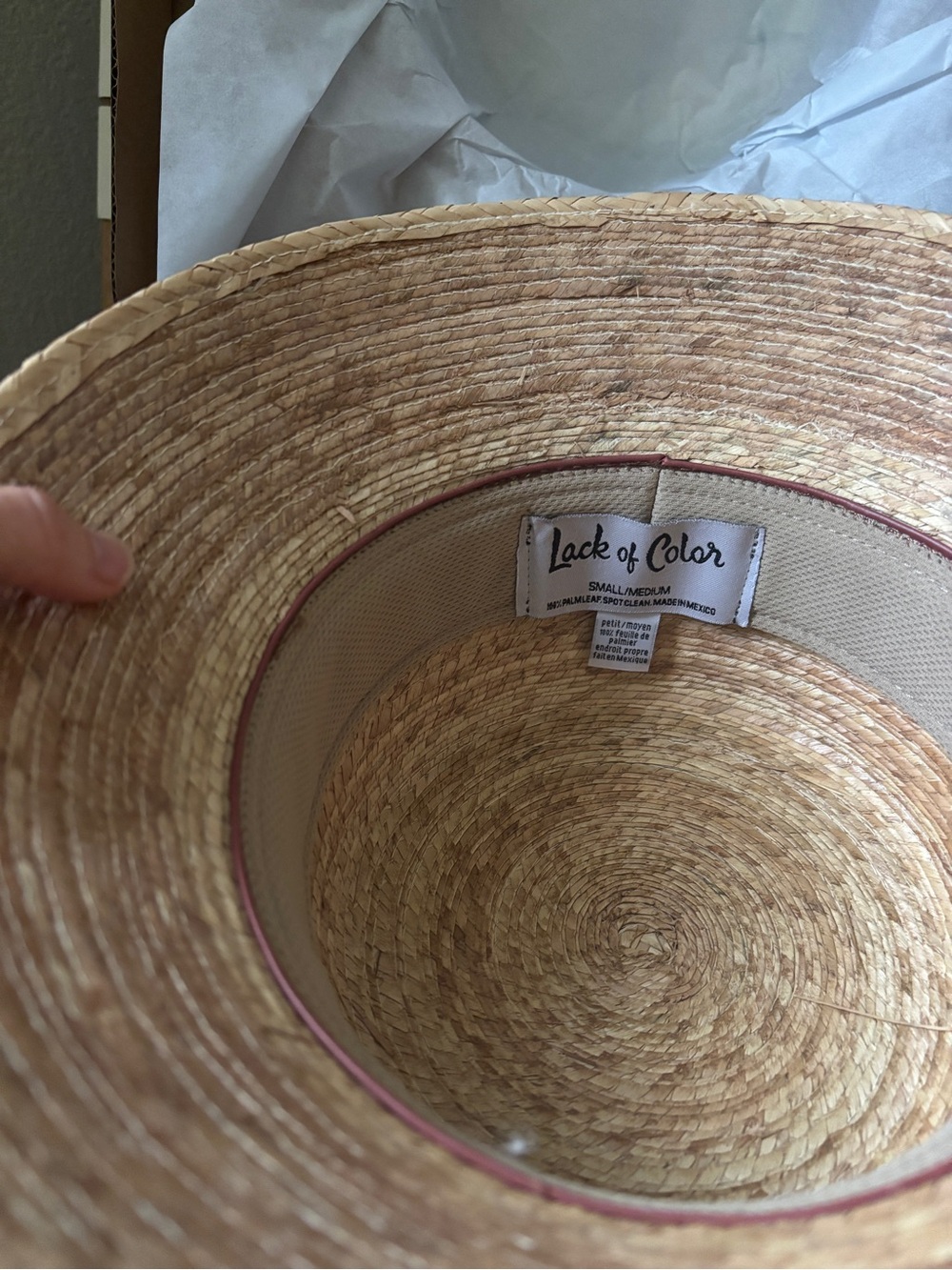 Lack of Color Inca Palma Hat Small/Medium - Picture 6 of 10